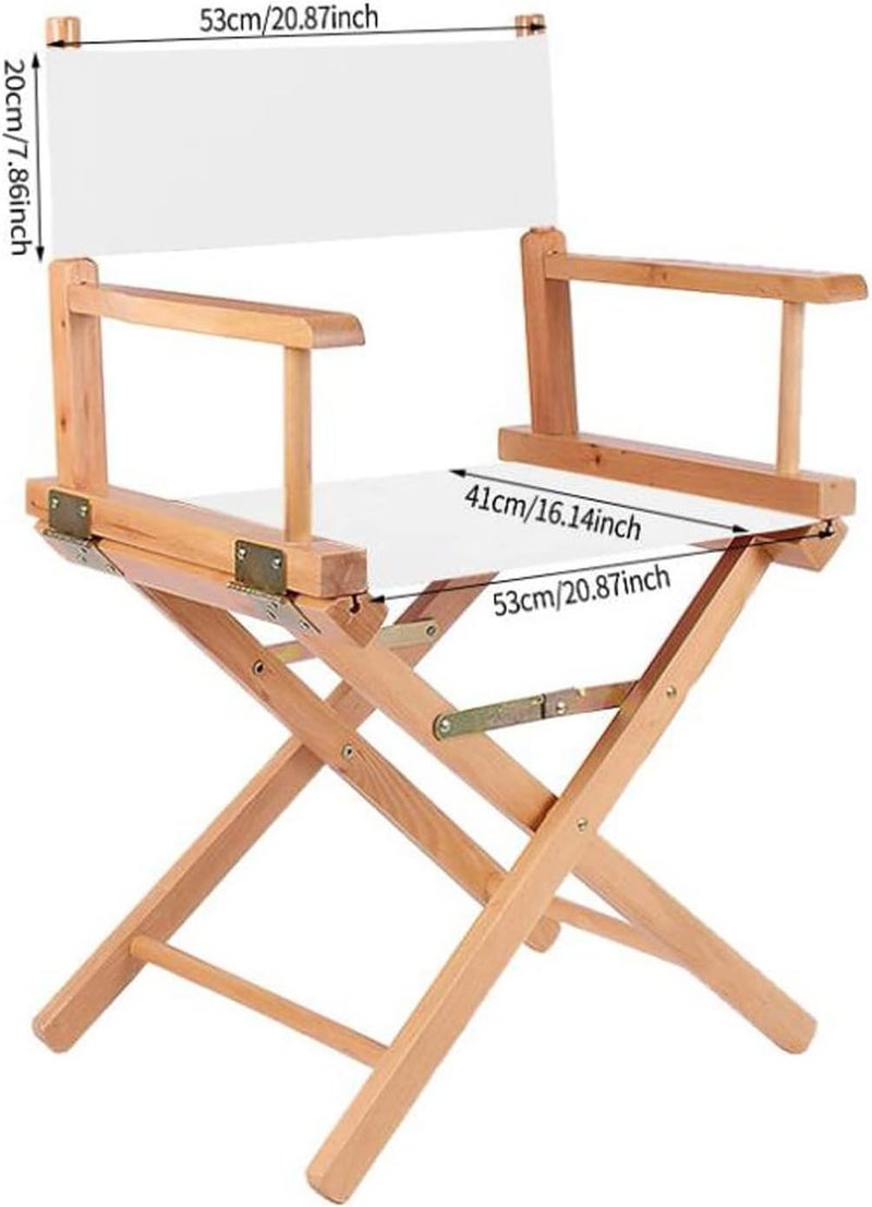 wonofa Director Chair Canvas Replacement Cover, 21.2" L x 16.1" W, Blue - Image 5